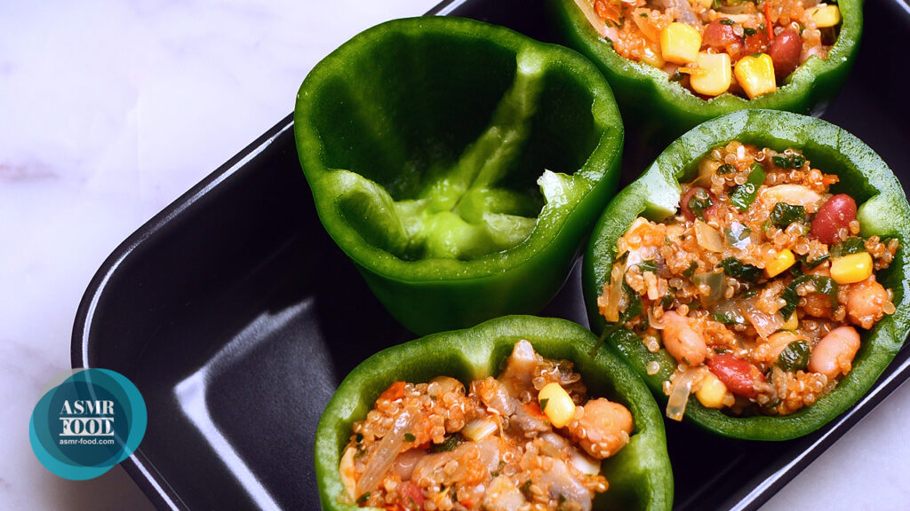 Vegetarian Stuffed Capsicums